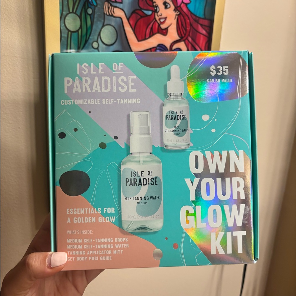 Isle of Paradise Self-Tanning Kit NEW IN BOX
